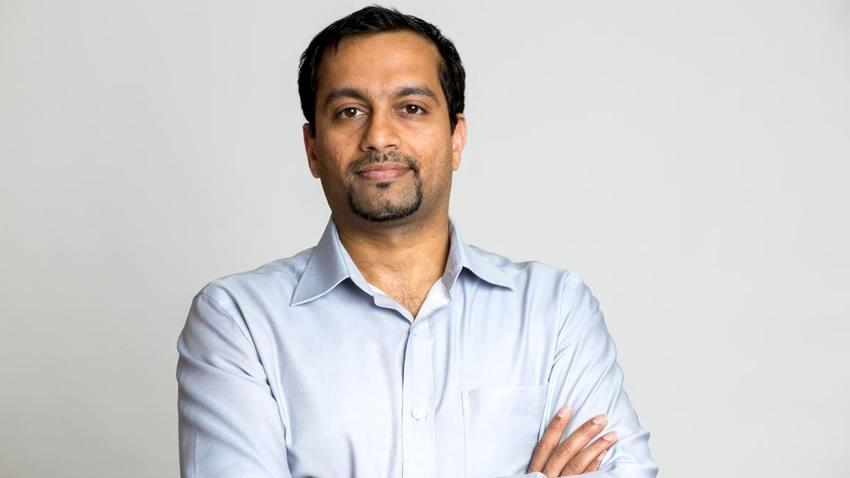 Photo portrait of Vijay Balasubramaniyan (PhD CS 2011), CEO and co-founder of Pindrop Security.