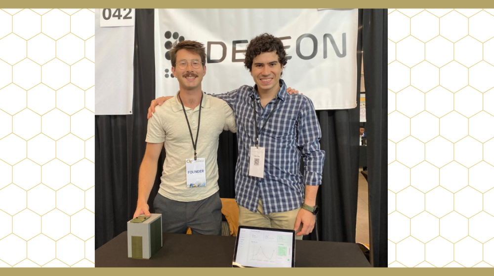 Deleon cofounders from left to right, Chad Pozarycki and José Andrade.